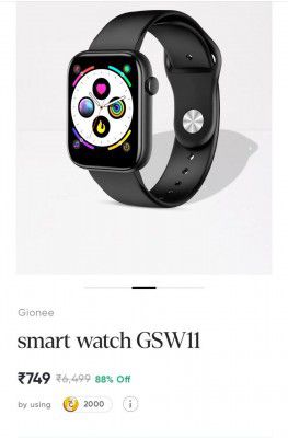 Gionee Smartwatch GSW11