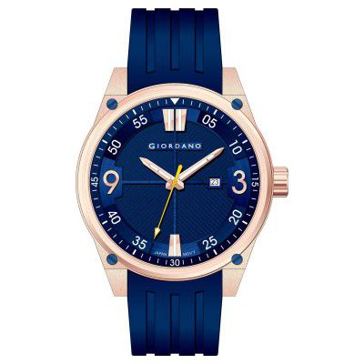 Giordano Analog Blue Dial Mens Watch