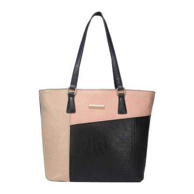 Giordano Womens Tote Handbags - Black