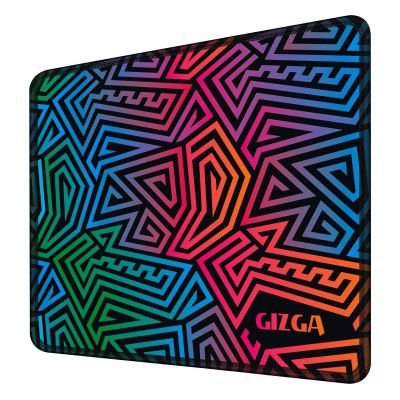 GIZGA essentials (25cm x 21cm Gaming Mouse Pad, Laptop Desk Mat, Computer Mouse Pad with Smooth Mouse Control, Mercerized Surface, Antifray Stitched Embroidery