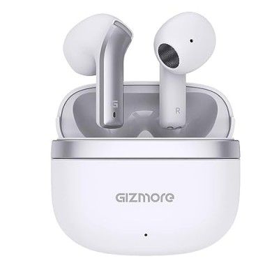 GIZMORE TWS 809 Pro Bluetooth 5.3 | ENC | Featherlite Sung Fit in-Ear Wireless Earbuds Bluetooth Headset