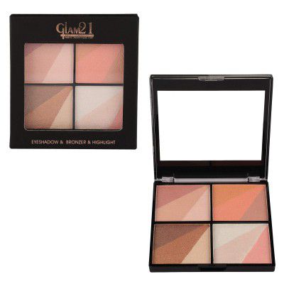 Glam 21 Blush And Highlighter (Shade-04)