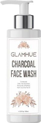 GLAMHUE CHARCOAL FACE WASH| COFFEE FACE WASH | ALOEVERA FACE WASH| NIACINAMIDE FACE WASH & TEA TREE OIL | 100ML