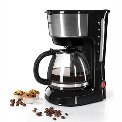 Glen Drip Coffee Maker Machine | Coffee Brewer Machine for Home & Office 750 ML | Anti-drip system 600 W | 6 Cups Drip Coffee Maker (9052CM)