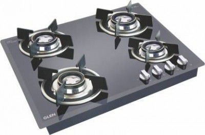 Glen Hob 1064 RO HT DB Glass Automatic Hob  