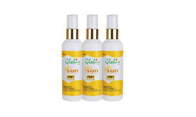 Globus Remedies SPF 50 PA+++ Sunscreen Lotion With Fairness - 100 ml (Pack of 3)