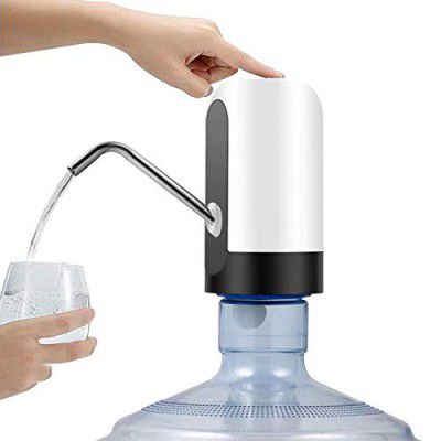 GLUN Automatic Wireless Portable Mini Rechargeable Water Bottle Can Dispenser Pump Upto 20 Litre Bottle With USB Cable