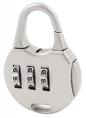 GLUN® Lock Number Plastic 3 Code CH 15B Silver