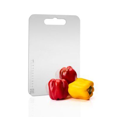 GLUN® Stainless Steel Chopping Board Reliable Metal Cutting Kitchen Tool