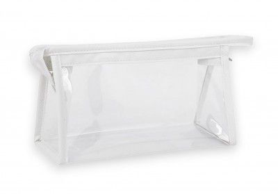 GLUN® Transparent Stationary Pouch with Zipper Closing