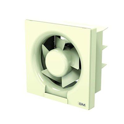 GM EcoAir HS Ventilation Fan Ivory Color 150 mm Sweep 2400 RPM Powerful Induction Motor Elegant design