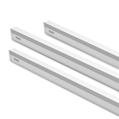 GM Strato 20 Watt LED Batten Tube Light, 100 Lumens Per Watt, 6500K, Long Life, Anti-glare Diffuser, Fluctuation Proof (Pack of, 3)