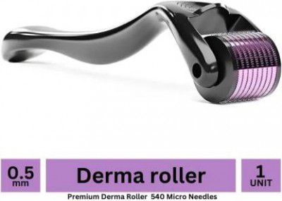 gmet Derma roller 0.5mm for hair & beard growth| 0.5 mm Titanium 540 micro needles  (50 g)