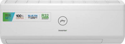 Godrej 1.5 Ton 5 Star Split Inverter 2023 Model, Blue Fin Anti Corrosive Coating AC (AC 1.5T EI 18IINV5R32 WWR)