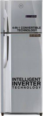 Godrej 308 L Frost Free Double Door 2 Star Refrigerator (Steel Rush, RF EON 331B HCIT ST RH)