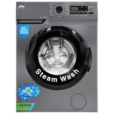 [Extra ₹4500 OFF] Godrej 6 Kg 5 Star Eco-Wash Fully-Automatic Front Load Washing Machine (WFEON ARG 6010 5 FEBT SLSR)