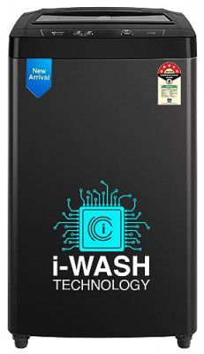 [Extra ₹1750 OFF]Godrej 7 Kg 5 Star I-Wash Technology Fully Automatic Top Load Washing Machine (WTEON 700 5.0 AP GPGR, Graphite Grey, With Toughened Glass Lid)