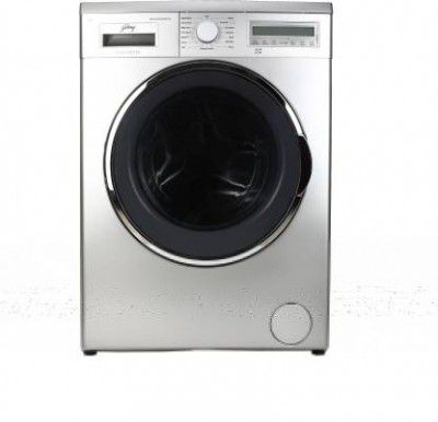 Godrej 8 kg Fully Automatic Front Load Washing Machine with In-built Heater Silver (WF EON 8014 PASC SV)