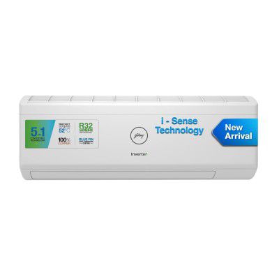 Godrej 2 Ton 3 Star 5-In-1 Convertible Inverter Split AC (AC 2T EI 24IINV3R32-WWA Split) (40101701SD01229)