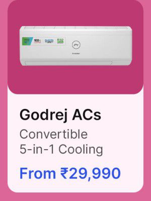 Godrej ACs From @ ₹ 29990 in Flipkart Big Billion Days Sale