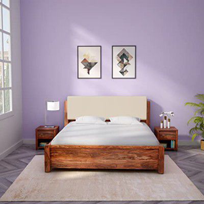 GODREJ INTERIO Utopia King Bed in Natural Brown