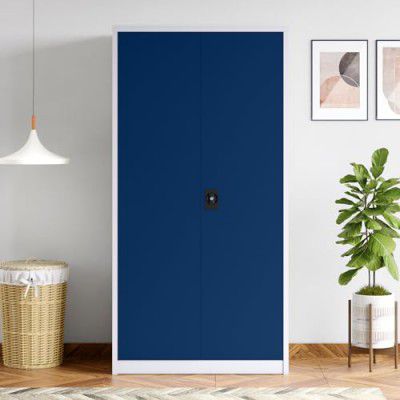 GODREJ INTERIO Vurv Steel 2-Door Steel Locker Unit (Sapphire Blue)