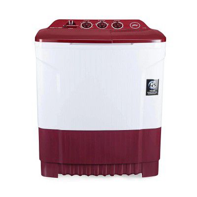 Godrej 8 Kg 5 Star Semi-Automatic Top Loading Washing Machine (WSEDGE CLS 80 5.0 PN2 M WNRD)