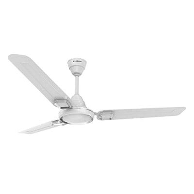 Goldmedal Air Crest 1200 mm BEE Certified Star Rated Classic Ceiling Fan For Home and Office | 100% Copper Motor | Incredibly Quiet | Elegant Design | High Air Delivery |3 years Warranty (Opal White)