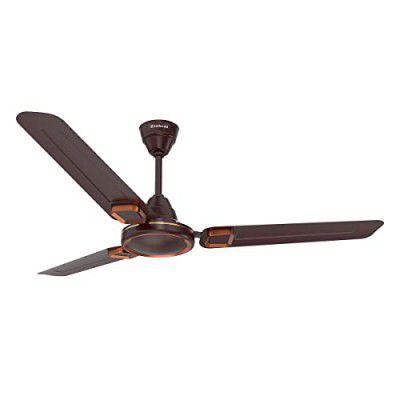 Goldmedal Air Crest 1200 mm BEE Certified Star Rated Classic Ceiling Fan (TANGY BROWN)