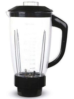 Goldwinner Eco Mixer Juicer Jar Milkshake Jar ABS Plastic 1500 ML MA Black