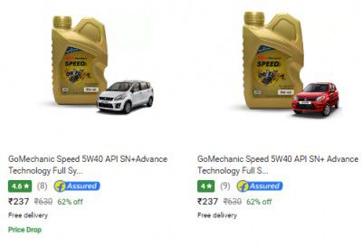 Gomechanic Car Engine Oil Upto 62% Off