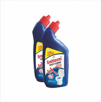 Grah Laxmi Toilet Cleaner Liquid 500 ml with Extra 150ml Free (Pack of 2)