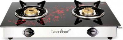 Greenchef Crystal Plus Glass Manual Gas Stove 