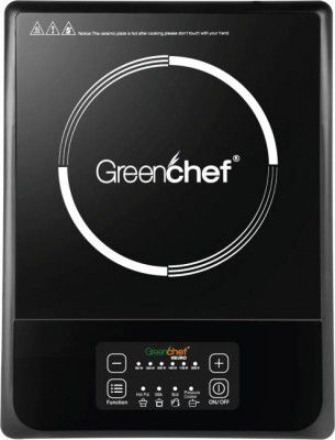 Greenchef Neuro Induction Cooktop (Black, Push Button)