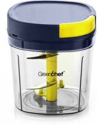 Greenchef XL Pro 900ML Vegetable Chopper  (Stainless Steel blades)