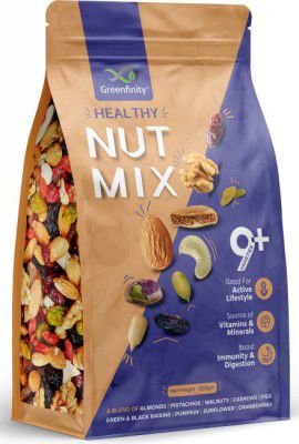 Greenfinity Healthy Nutmix | Mixed Dryfruits | Source of Vitamin and Minerals  (200 g)