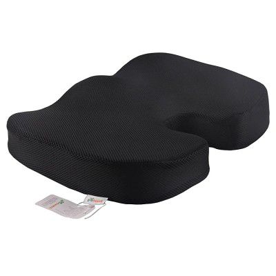 Grin Health High Density Memory Foam Coccyx Seat Cushion