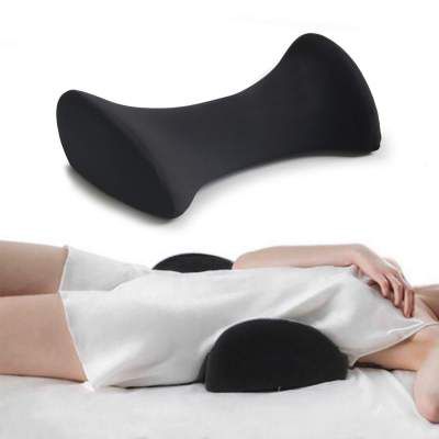 Grin Health Lumbar Support Pillow for Sleeping Wedge Cushion Multifunctional Waist Pillow For Back Pain Relief & Back Stretcher