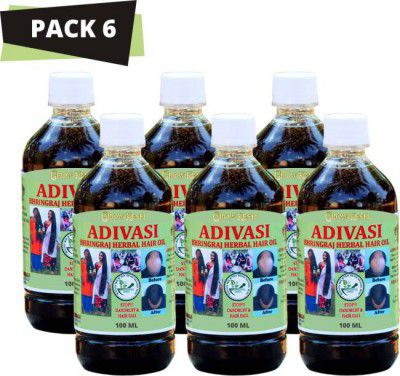 Growkesh Adivasi AyurVedic Hair Oil - Hair Regrowth Hair Oil  (600 ml)