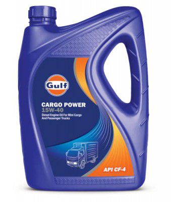 Gulf CARGO POWER 15W-40 [3 L] Light and Medium Duty Commercial and Passenger Vehicle Multi-Grade Engine Oil