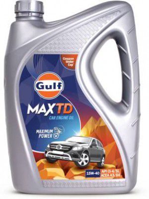 Gulf MAX TD 15W40 4 Wheeler Passenger Car High Performance Engine Oil  (3.5 L)