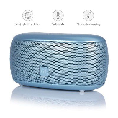 Gunter & Hanke Pluto Wireless Speaker with Integrated Touch Panel and inbuilt Mic Fluidic Design Bluetooth Speaker