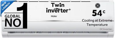 Haier 1.5 Ton 3 Star Split Dual Inverter AC - White  (HU17-3BN-INV, Hs17v-TMS3BN-INV)