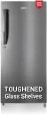 Haier 190 L Direct Cool Single Door 5 Star Refrigerator  (Dazzle steel, HED-205DS-P)