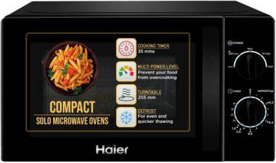 Haier 20 L Solo Microwave Oven  (HIL2001MWPH)