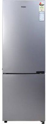 Haier 237 L Frost Free Double Door 3 Star Refrigerator  (Moon Silver, HEB-243GS-P)