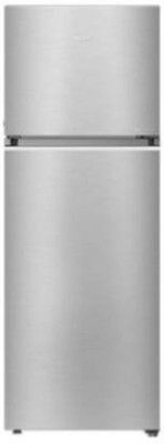 Haier 375 L Frost Free Double Door Top Mount 3 Star Refrigerator (Inox Steel, HRF-3954CIS-E)