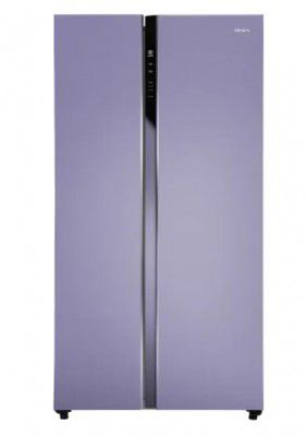 Haier 596 L Frost Free Inverter Side by Side Refrigerator (HES-690IM-P)