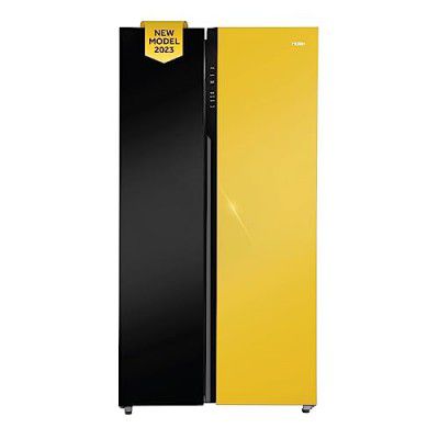 Haier 630 L Frost Free, Expert Inverter Technology Double Door Side By Side Refrigerators (HRS-682KYG-P)