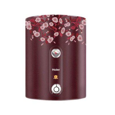 Haier ES10V-color FR 10-Litre Horizontal Water Heater (Floral Red)